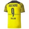 Original Fußballtrikot BVB Borussia Dortmund Erling Haaland 9 Heimtrikot 2021-22 Für Herren